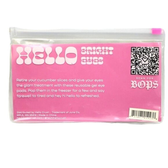 Hello Crush Glitter Gel Eye Pads Seeing Stars Set - Picture 2 of 3